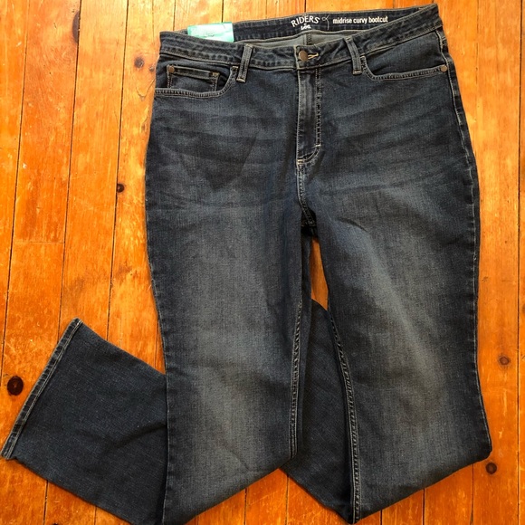 lee riders women's curvy bootcut jean